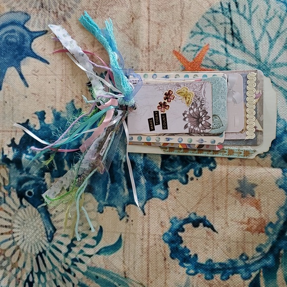 π2xHPπ"Make Today Count" Personal Shabby Chic Flip Journal - Picture 2 of 16